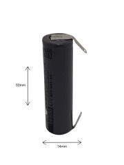 3.7 14500 lion Şarjlı Traş Makinası Pili  AA 800 mah
