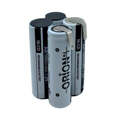 4.8V 1000mAh Ni-Cd AA Şarjlı Vidalama Pili Kalem Pil Boyutunda