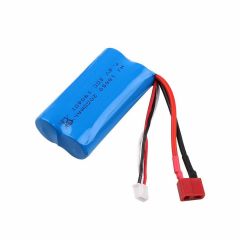 Wltoys Uyumlu 7.4v 18650 Li-on 15C 2000 mah T-Plug Soketli Oyuncak Pili