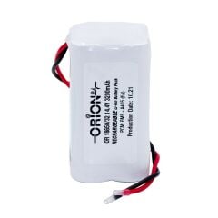 14.4v 18650 Li-On 3200 mah Robot Süpürge Bataryası 2'li Kablo Soketsiz