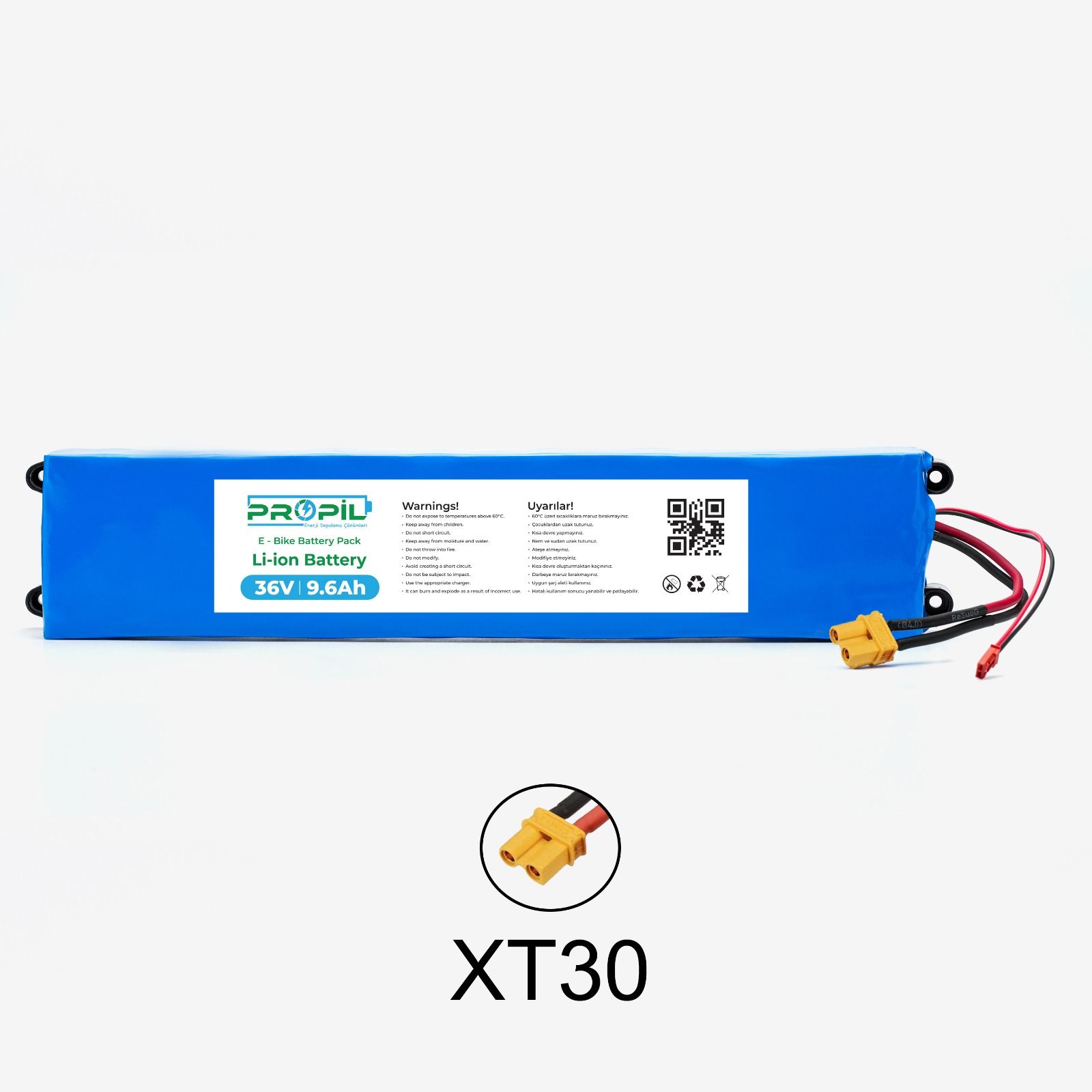 Volta Vt1 Uyumlu 36v 9.6ah 10s 3p Li-ion Elektrikli Scooter Pili Batarya