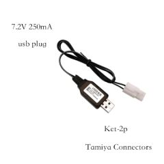 7.2 v Oyuncak Araba Batarya Şarj Cihazı USB