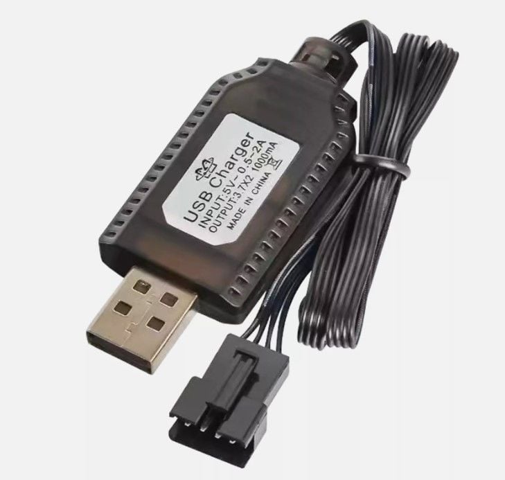 7.4v SM4P Li-on 4 Pinli Usb Şarj Cİhazı 4 Kablolu Bataryalar İçin